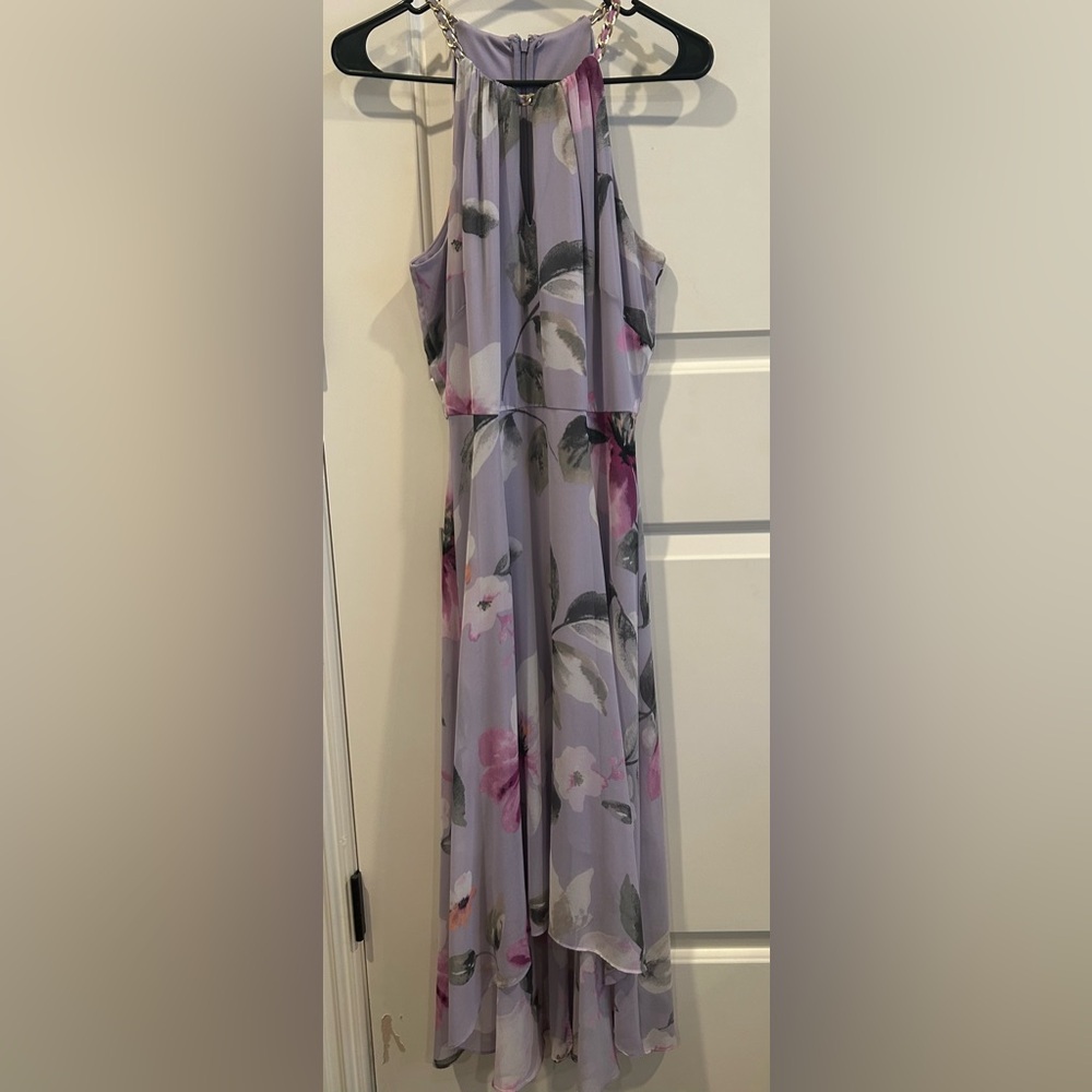 White House Black Market Halter Midi Dress